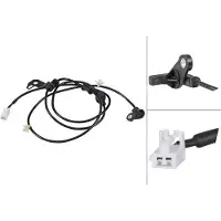 A.B.S. Sensor Raddrehzahl aktiver Sensor 1.490 mm Kabel . für NISSAN PIXO