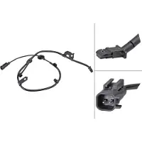 A.B.S. . Sensor Raddrehzahl Hinten Links für MITSUBISHI ASX (GAW) 32203