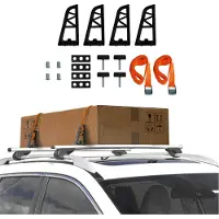 Omtec OMAC Adapter Dachträger 9797920-C oben für VW Transporter V Bus (7HB, 7HJ, 7EB, 7EJ, 7EF, 7EG, 7HF, 7EC) 3m