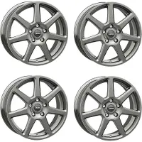 Autec 4 Tallin Felgen 6,5x16 5x112 SIL für Seat Altea Leon Ateca Alhambra Toledo Aluräder5x112 SIL für Seat Altea Leon Ateca Alhambra