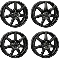 Autec 4 Tallin Felgen 6,5x16 5x114,3 SW für Renault Kadjar Mégane (IV) Kangoo (III) Scénic Latitude Captur ZOE Aluräder5x114,3 SW für