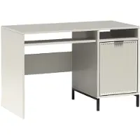 AX Living Kaschmir Stauraum Schreibtisch beige Berlinette 12 120x58cm