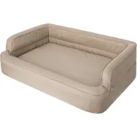 TexCorp Hundebett "Paradise" ( L 78x47 cm ) – komfortables Hundesofa mit hohen Rändern | Katzenbett, Hundesofa, Hundekorb, Hundekissen | Doggy