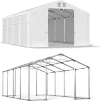Das Company 4x8 Weißes Magazin Zelt WINTER MSD