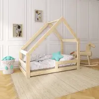 Need Sleep NeeSleep Hausbett 90x180 cm mit Rausfallschutz Asymmetrisch