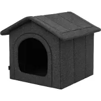 TexCorp Hundehütte Stoff faltbar für Hunde & Katzen (60x70x63 cm) | Hundeecke, Ruhebereich, Zwinger, Tierheim, Hundezwinger | Doggy