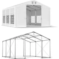 Das Company Saison Tent 4x6 Weiß WINTER PLUS ISD