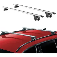 Aurilis Dachträger Gepäckträger für VW Tiguan 5N AD1 Allspace 2007-2025 Alu Grau 2x ABE