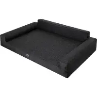 TexCorp Hundebett "Glamour Ekolen" XXL: 116x78 cm | Hundekissen, Hundekorb, Haustier, Schlafplatz, Hundemöbel | Doggy