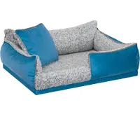TexCorp Hundebett "Porto" S: 45x32 cm | Hundematratze, Hundecouch, für kleine und mittel Hunde, Hundekissen, Hundekorb | Doggy