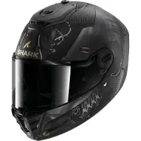 Shark Spartan RS Xbot Carbon Helm, schwarz matt/grau, XL (61/62)