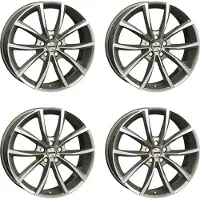 Autec 4 Astana Felgen 7x17 5x112 SILP für Seat Leon Aluräder5x112 SILP für Seat Leon Aluräder