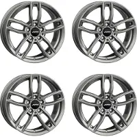 Autec 4 Mercador Felgen 8x18 5x112 SIL für Mercedes-Benz E GLC S CL GLK CLE Aluräder5x112 SIL für Mercedes-Benz E GLC S CL GLK CLE Aluräder