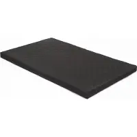Stanislaw Jurga Hundematratze Hundesofa Liegen Hundekissen Sofa Matratze Hundekorb Bett Tierbett Weich Haustierbett Hundeliegen Kissen XXL - 103 x 63 cm Schwarz