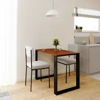AKKE Locarno LOFT Tisch mit schwarze beine LxBxH: 100x60x75 cm
