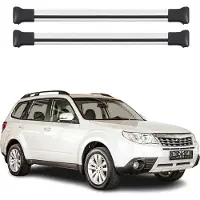 Omtec Dachträger Grundtäger für Subaru Forester mk5 2018-2025 75kg Alu Grau 2 tlg