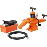 SucceBuy Hydraulischer Reifenwulstabdrücker, 10.000 PSI Fußpumpe für Traktor-LKW-Reifen