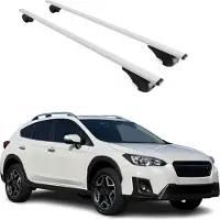 Omtec Dachquerträger für Subaru XV, Baujahre 2017-2024, Farbe: Silber