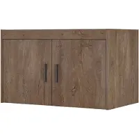 AX Living Schrankaufsatz Storicos 2T Eiche Lefkas 89,7x55x53 cm Modern