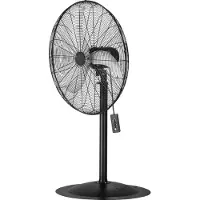 SucceBuy 30 "Industrie-Sockel ventilator-3-Gang, oszillieren und höhen verstellbar