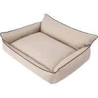 Stanis³aw Jurga Hundebett "Joker" - 130x105cm - robustes & bequemes Hundekissen mit abnehmbarem Bezug | pillowprim