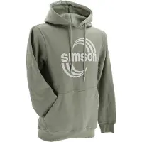 MZA Meyer-Zweiradtechnik Hoodie "SIMSON Cross" mit Känguru-Tasche - Salbei, Größe: M