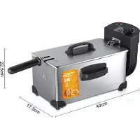 Happyment Ofen – Grillrost – Backblech – Airfryer – Gesundes & Intelligent Kochen – 6L/9L – 1500W/2400W – Smart Multifunktionaler Konvektionsofen – EU-Stecker – Öl-frei