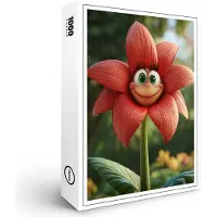 Raxxa Premium-Puzzle "Amaryllis", 1000 Teile