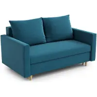 AX Living Sofa Modern Shurton 155 cm Türkis – Stilvolle 2-Sitzer