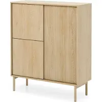 3Xeliving Kommode, Cremona-Eiche, 103, 5 x 121, 8 x 39, 5 cm