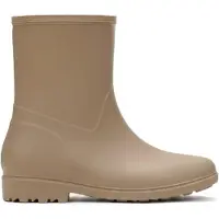 Permani Damen Gummistiefel Gummi Wasserdichte Schuhe Gartenschuhe Peris Beige Gr.39