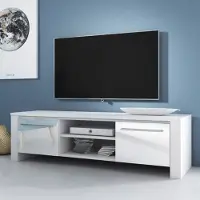 Zesso Casa Olive TV-Schrank Carolina Weiß