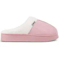 Permani Damen Hausschuhe Slip On Pantoffeln Plüsch Isoliert Slippers Knowi Rosa Gr.40/41