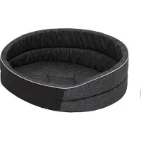 Stanis³aw Jurga Ovales Hundebett – 100 x 80 cm – waschbar, strapazierfähig, elegant | Pillowprim