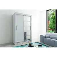 Minio Kleiderschränk 150 cm ROMA 1 Weiß