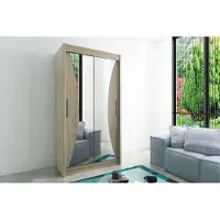 Minio Kleiderschränk 120 cm MONACO Sonoma Eiche