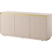 AX Living Sideboard Modern Lirio K154 154 cm breit, stilvoll, beige