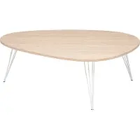 Zesso Eazy Living Couchtisch Roma 112 x 80 cm Weiß
