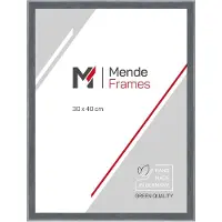 MendeFrames Fotoframe H080, grau, 20x60 cm, mit Acrylglas