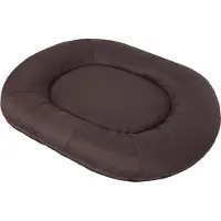 Stanis³aw Jurga Hundebett Ponton "Comfort" – 130x100 cm – oval, kratzfest & wasserabweisend | Hundeschlafplatz Hundesofa Hundekissen | PillowPrim