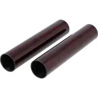AKF Fahrzeugteile GmbH Set: 2x Cover für Telegabelholme, 165mm, Forged-Carbon - Rot