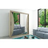 Minio Kleiderschränk 180 cm MONACO Sonoma Eiche