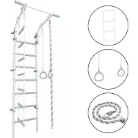 Monkey-gym Sprossenwand aus Metall für Kinder Gymnastikleiter Next Lite - weiß