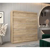 Minio Kleiderschränk 180 cm VERONA 1 Sonoma