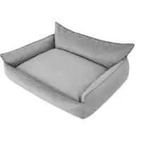 Stanis³aw Jurga Hundebett "Joker" - 105x80cm - bequemes Hundekissen mit erhöhtem Rücken & abnehmbarem Bezug | Fancy-Stoff | pillowprim