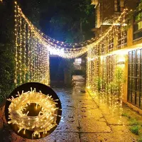 Lapamax LED Lichterkette 100M 800 LED Innen, Warmweiß Weihnachtsbaumbeleuchtung 8 Modi, Weihnachtsdekoration für Weihnachtsbaum Zimmer Party Garten
