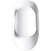Sollux Wandleuchte TEAR weiß 1xG9 8W Stahl 30x10x13cm