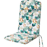Hobbygarden Hochlehner Auflage "Antonia" (50×48×73 cm) – 6 cm dick | Sitzkissen, Sitzpolster, Gartenmöbel Kissen |