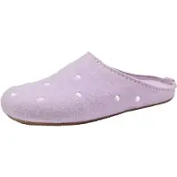 Iesse Schuh Haflinger Damen Hausschuh Pantoffel Wollfilz gepunktet Everest Noblesse 484012, Größe:37 EU, Farbe:Rosa