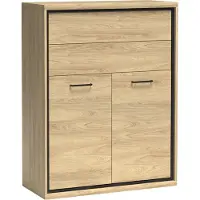 MINIO go for it , Hochkommode 92 cm COMO 6 Hikora Natural Farbe